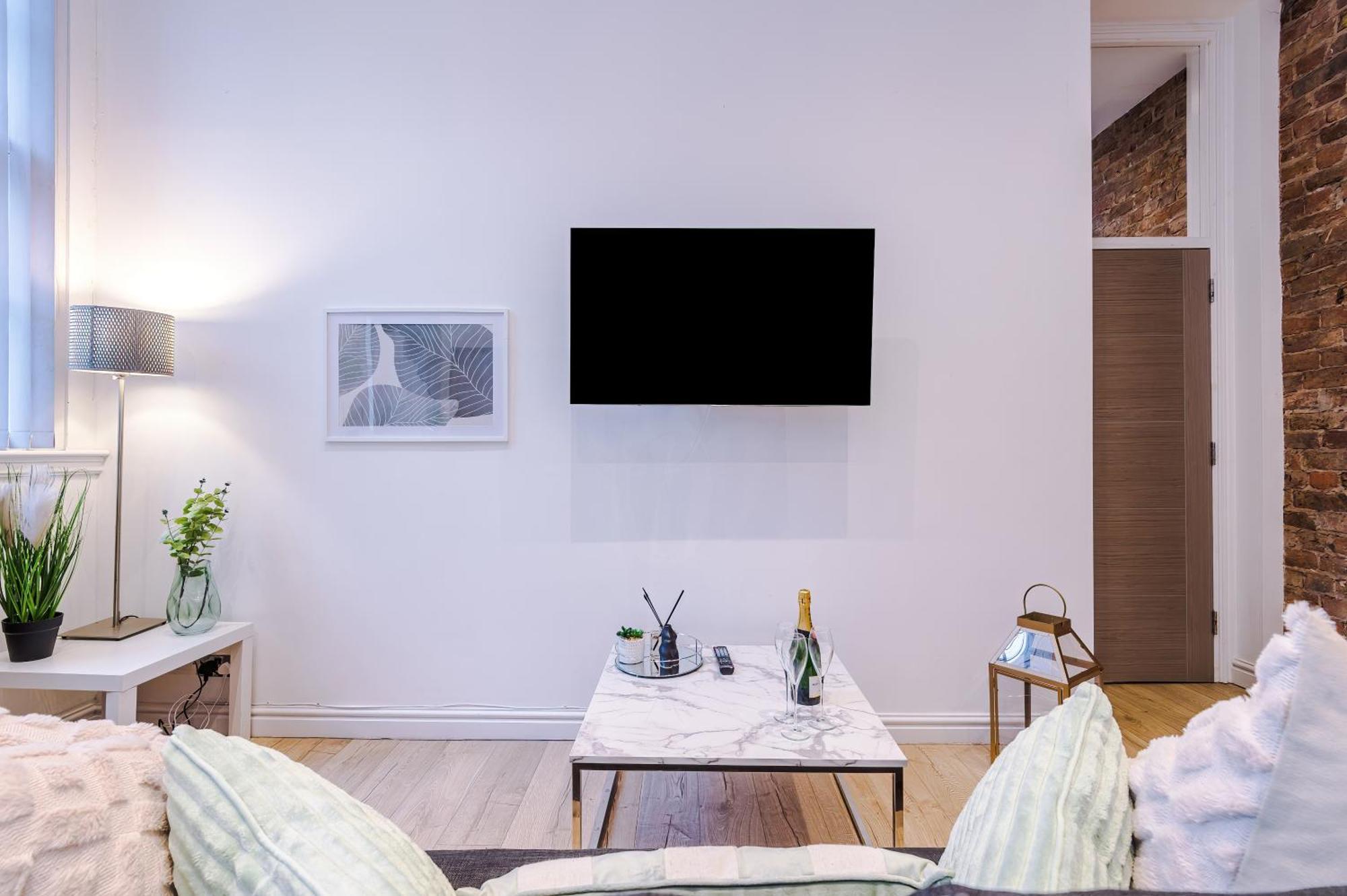 Modern 2-Bedroom Apt In The Heart Of City Centre ليفربول المظهر الخارجي الصورة